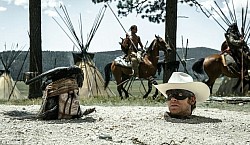 The Lone Ranger with Johnny Depp and Arnie Hammer Santa Fe New Mexico